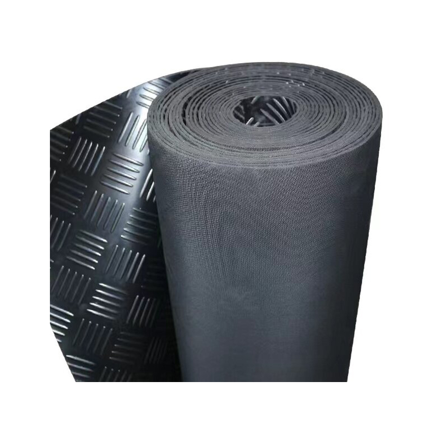 Insulated rubber sheet